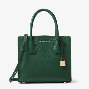 Michael Kors Sm. MERCER Crossbody Tote Green